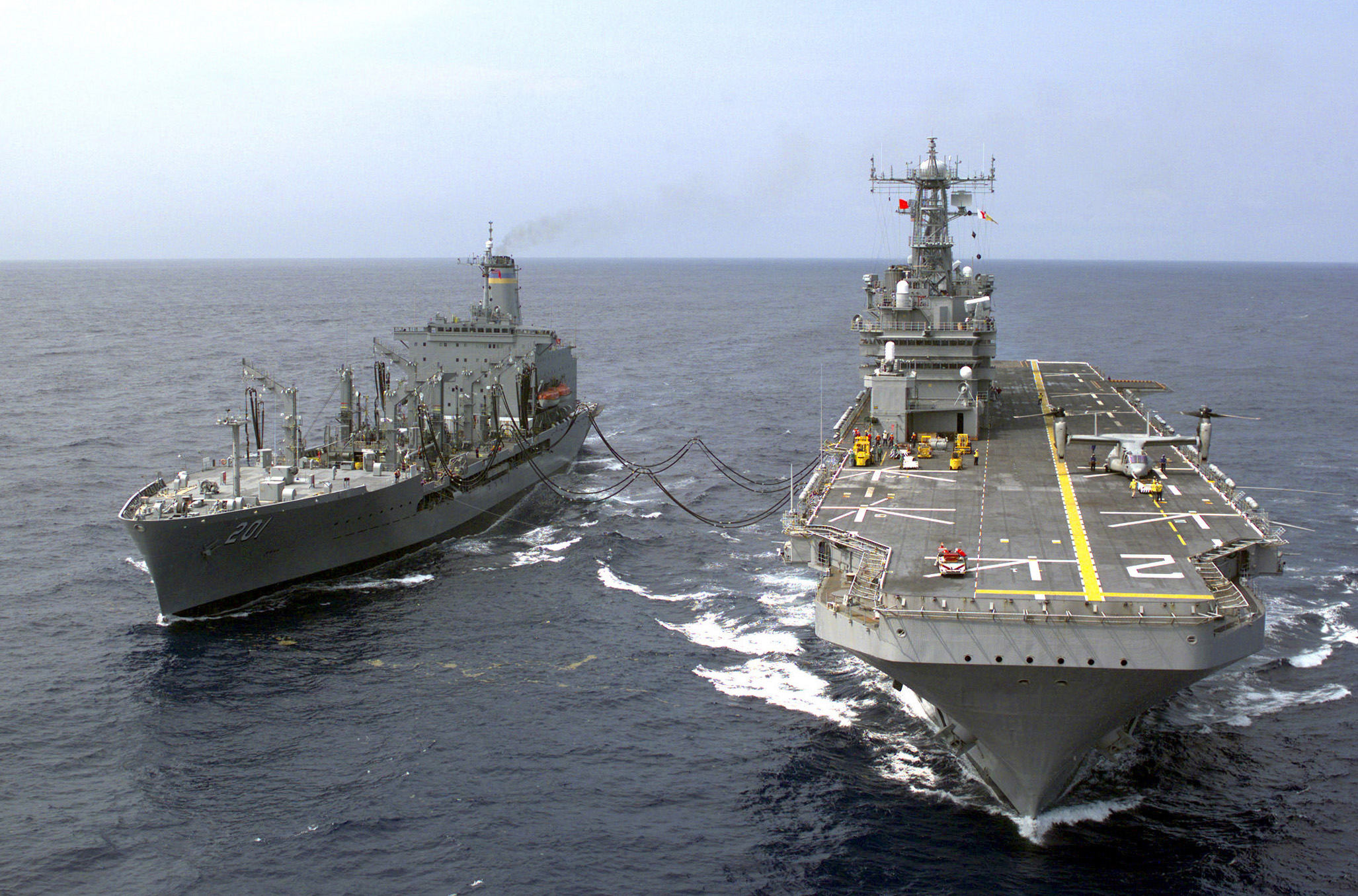USS CANBERRA CA-70 AND CAG-2